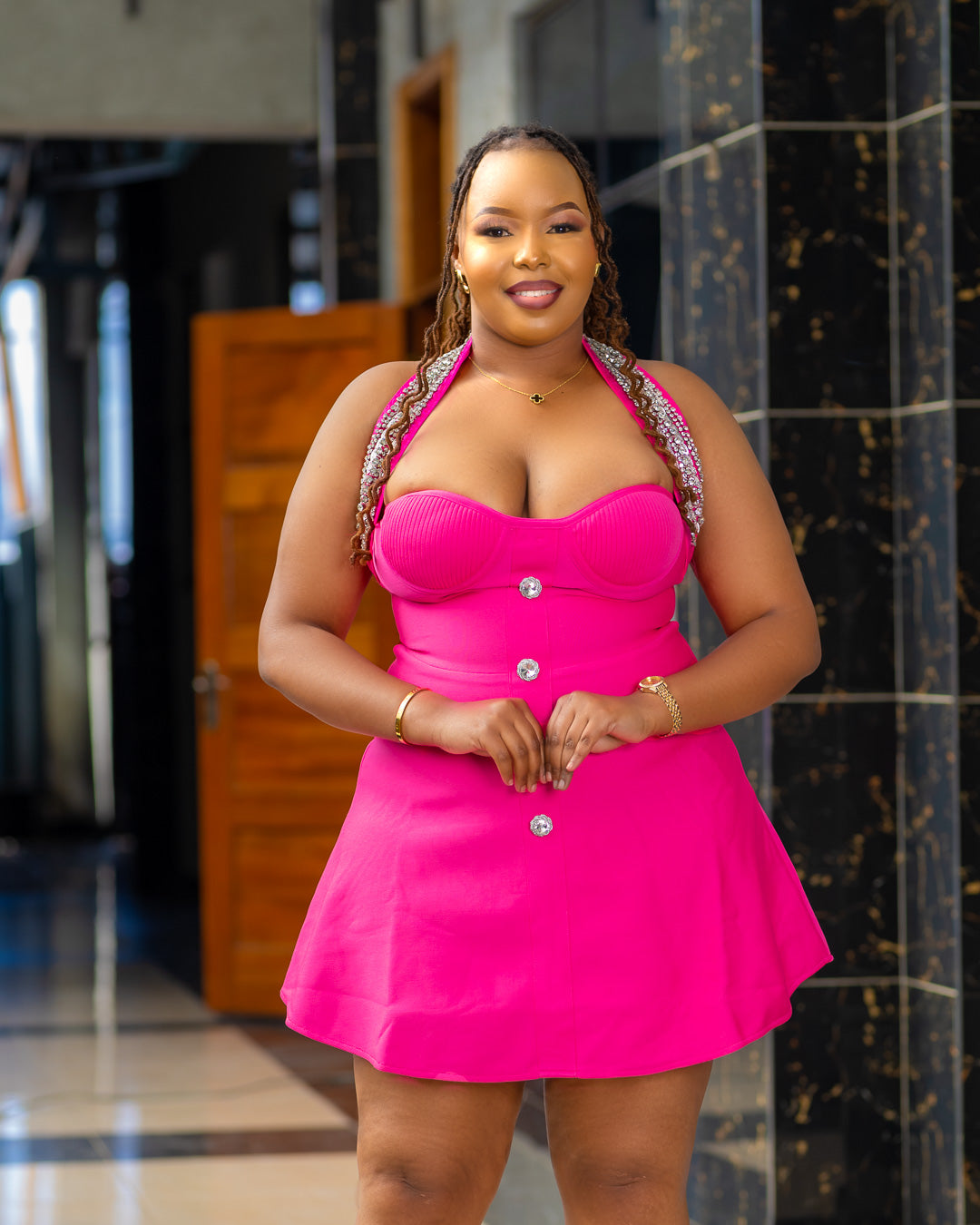 DOLLED UP SKATER DRESS