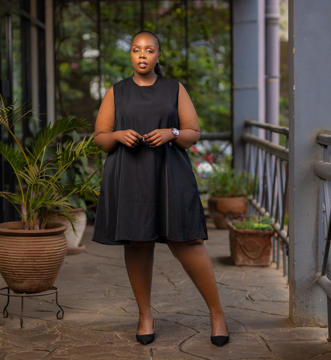 Luna Plain Shift Dress