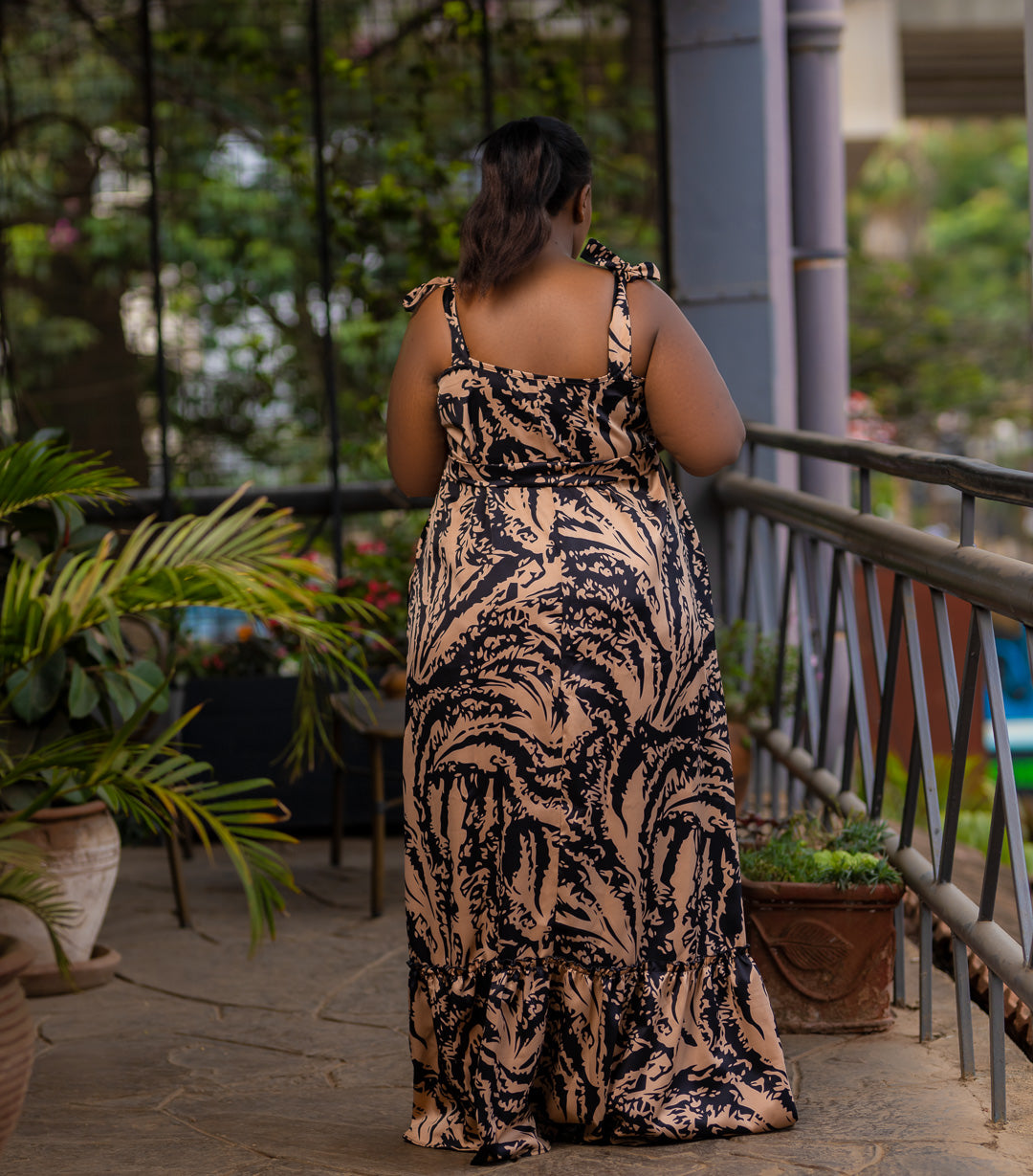Maribel Thikam Maxi Dress