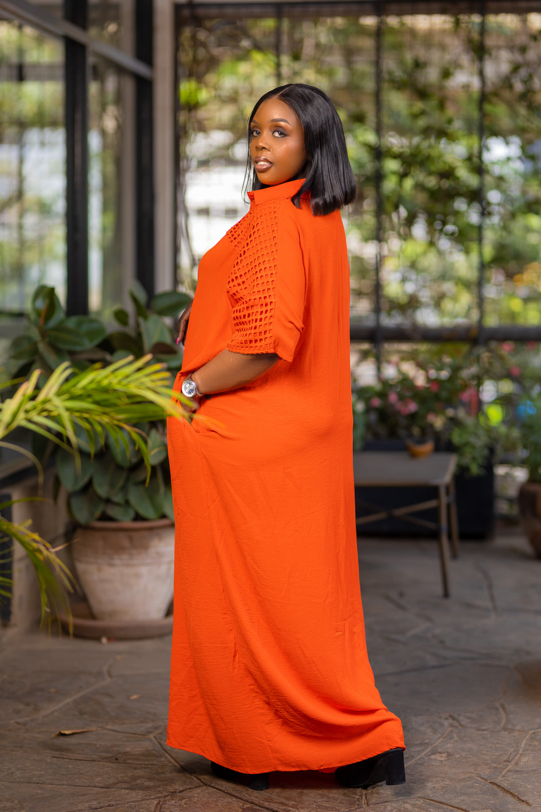 AZIZA MAXI DRESS.