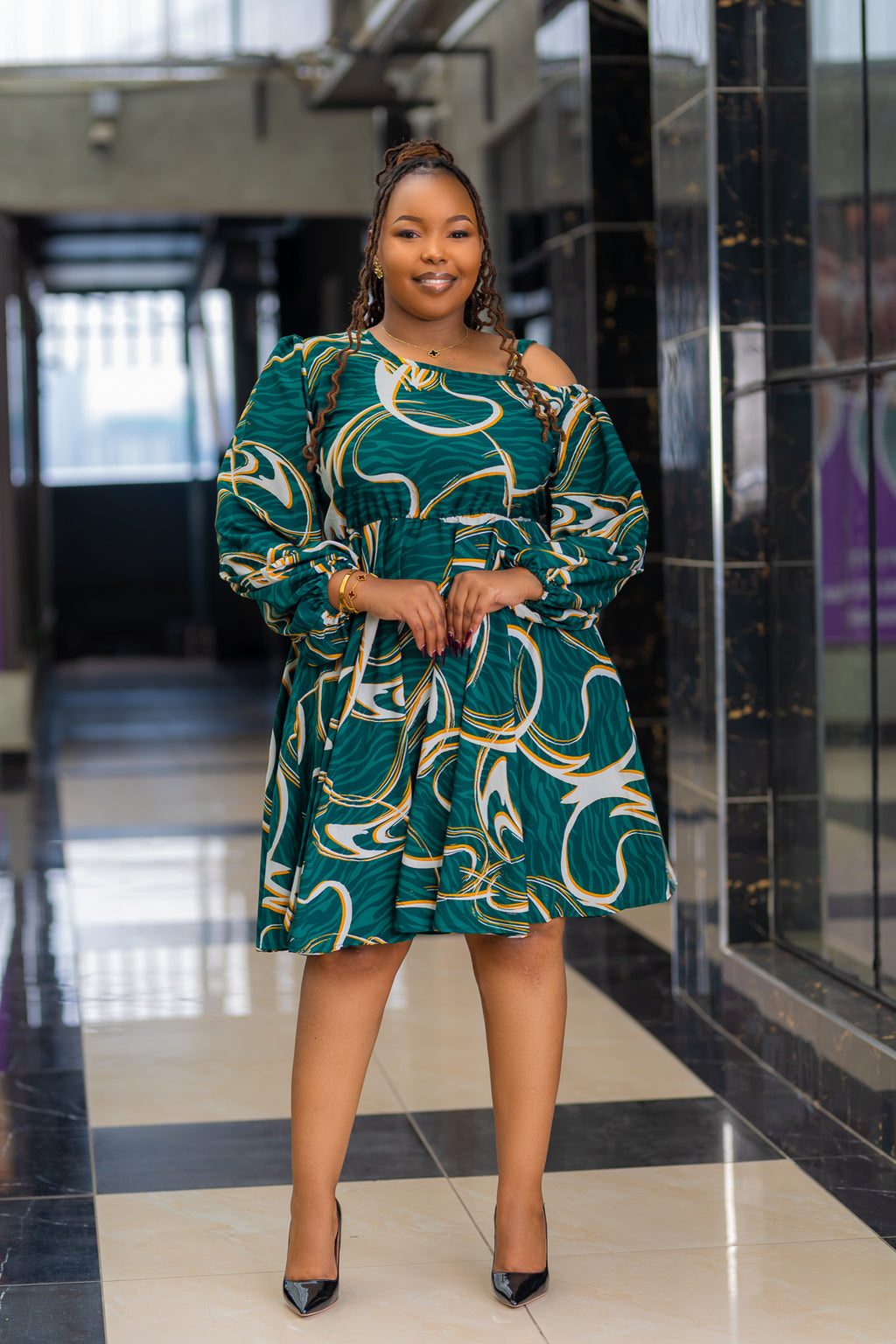 SABRINA SKATER DRESSS