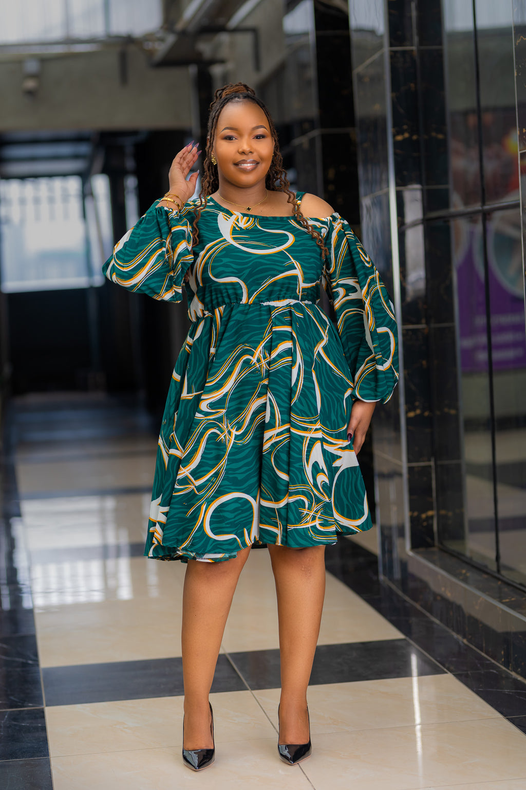 SABRINA SKATER DRESSS