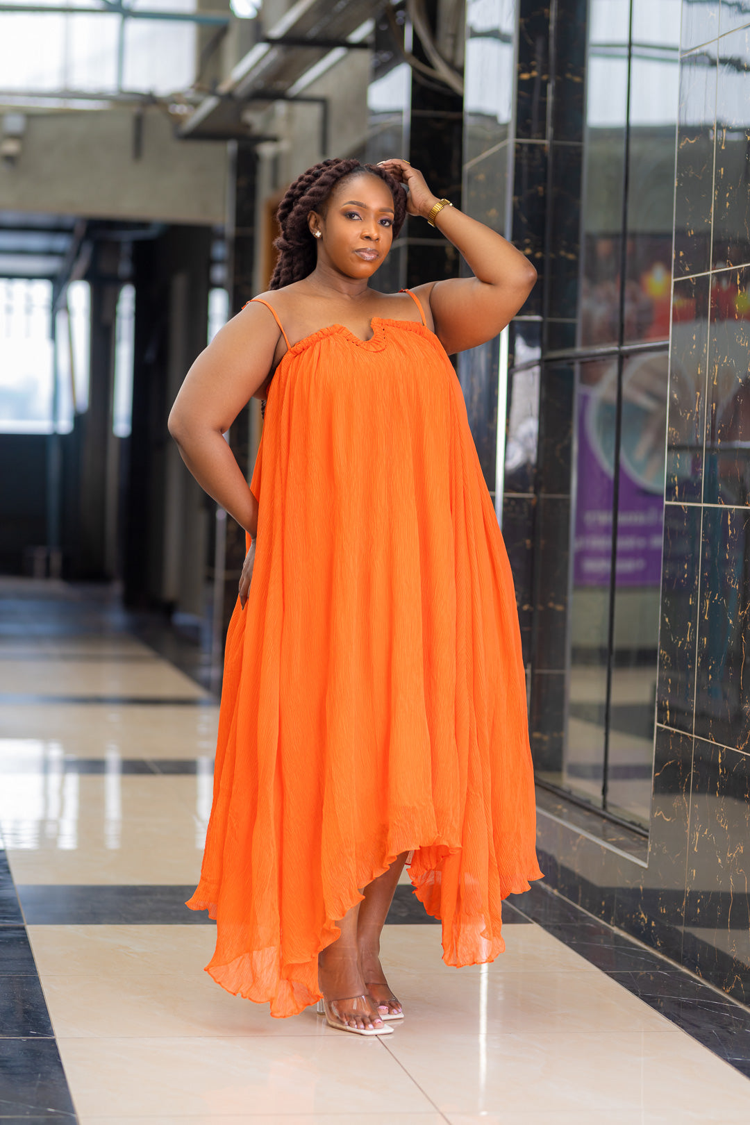 Blush Breeze Maxi Dress