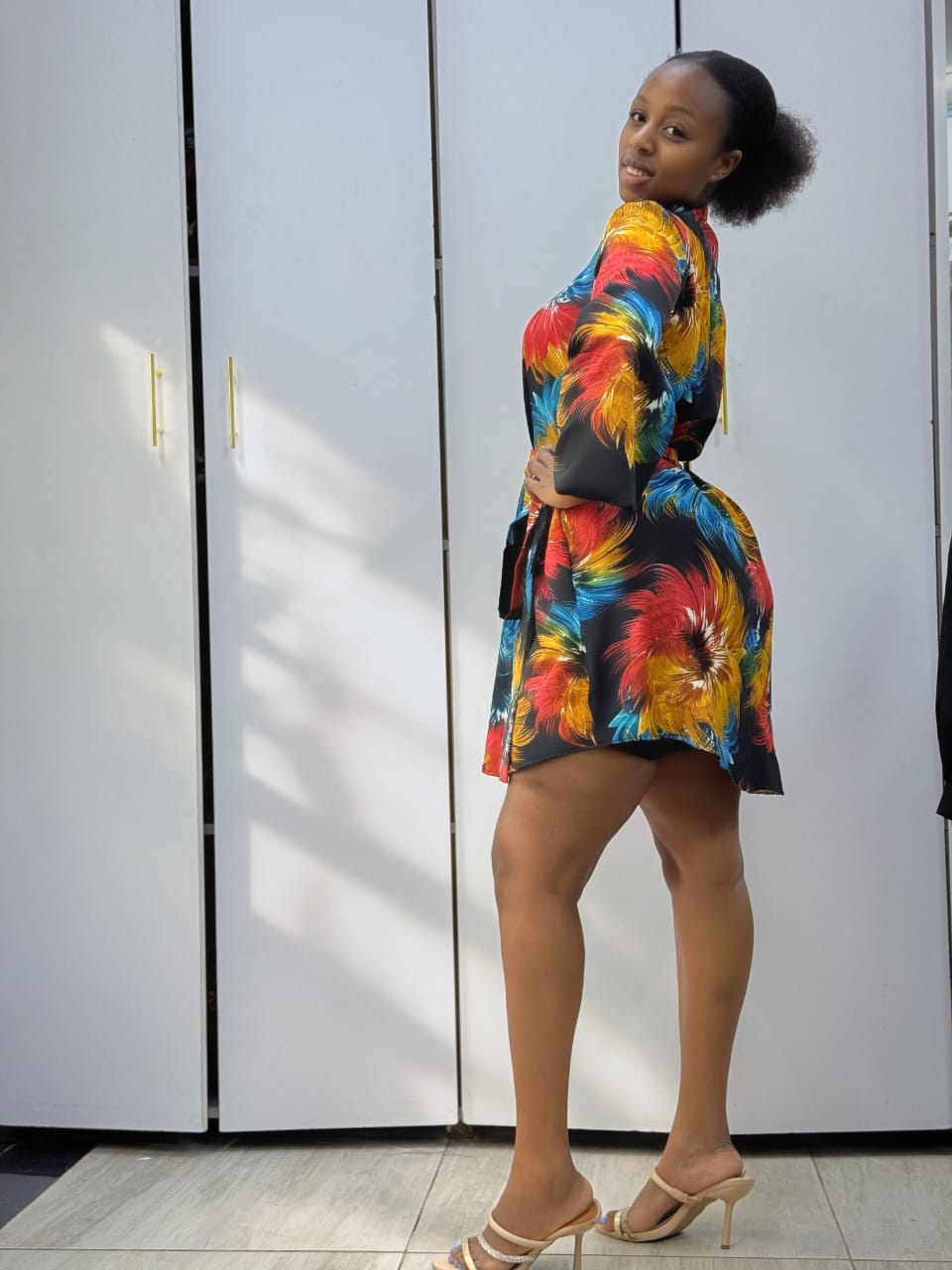 Galaxy- Shirt Dress