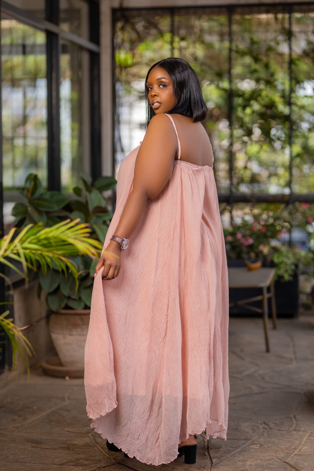 Blush Breeze Maxi Dress